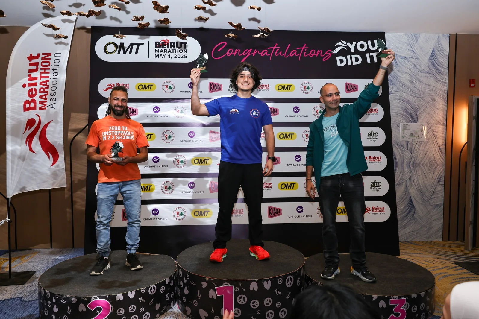 Toufic at the Beirut Marathon